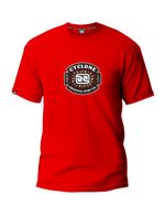 Frente-Camisa-Cyclone-Cinzel-Metal-Vermelho