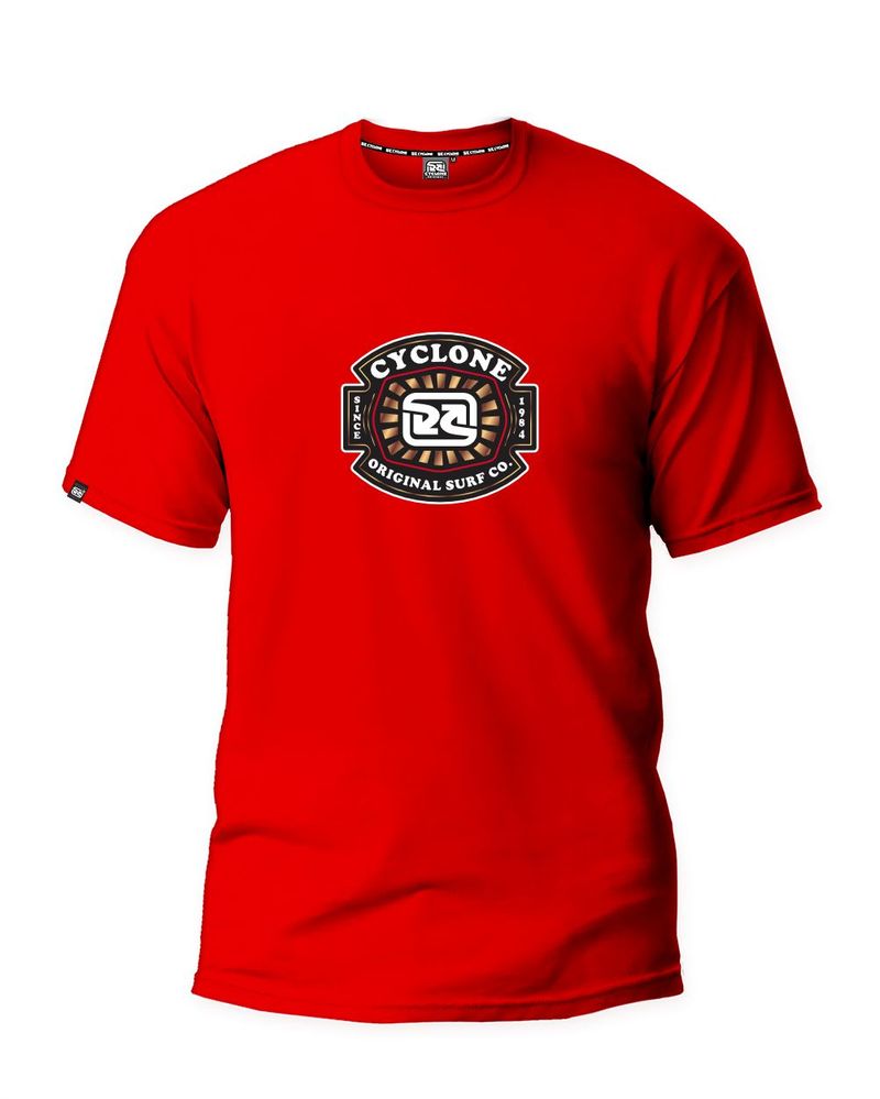 Frente-Camisa-Cyclone-Cinzel-Metal-Vermelho