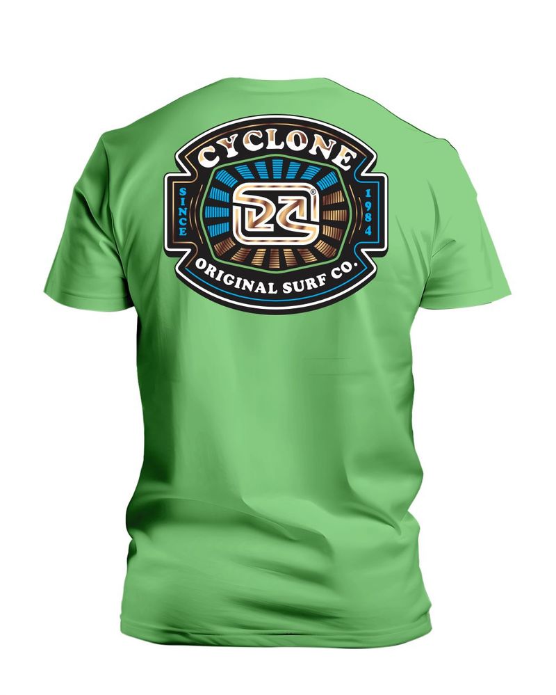Camisa-Cyclone-Cinzel-Metal-Verde-Splash