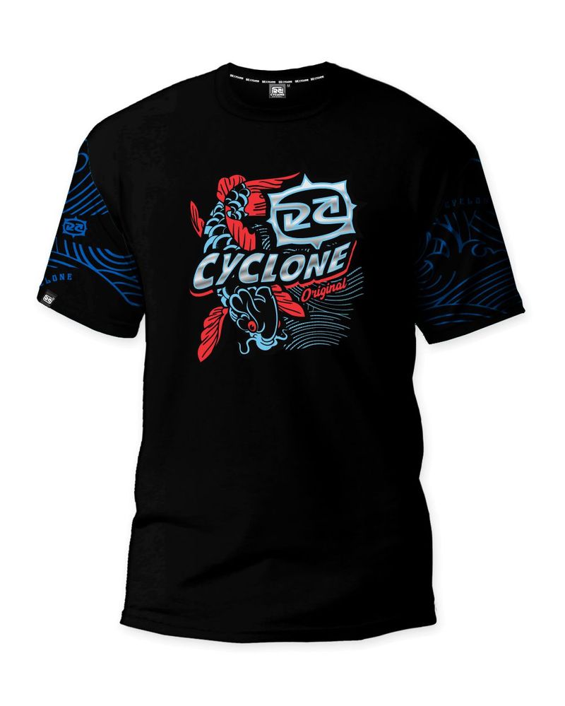 Frente-Camisa-Cyclone-Dif-Full-Fish-Tattoo-Preto-Azul