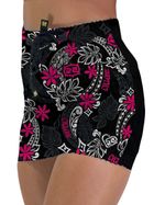 Saia-Cyclone-Veludo-Hawaiian-Flowers-Light-Preto-Rosa