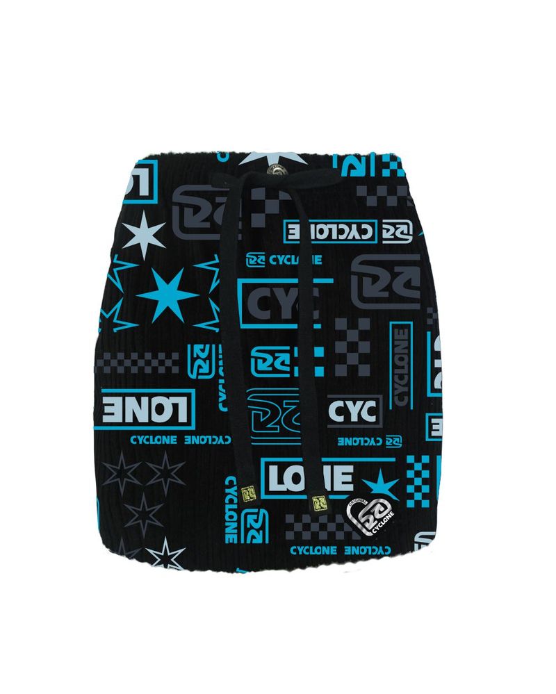 Frente-Saia-Cyclone-Veludo-Star-Chess-Heavy-Preto-Azul
