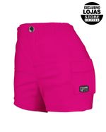 Frente-Short-Feminino-Cyclone-Veludo-Relax-Bolsos-Light-Rosa-Pink