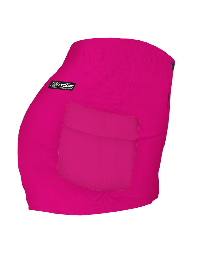 Verso-Short-Feminino-Cyclone-Veludo-Relax-Bolsos-Light-Rosa-Pink