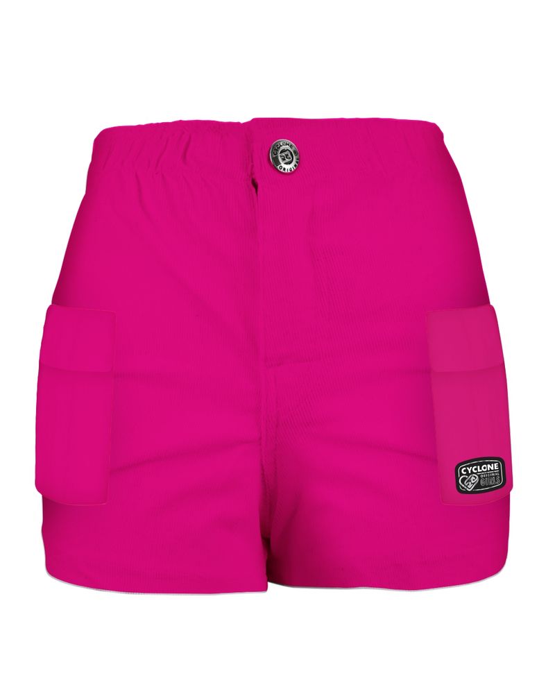 Crop-Short-Feminino-Cyclone-Veludo-Relax-Bolsos-Light-Rosa-Pink