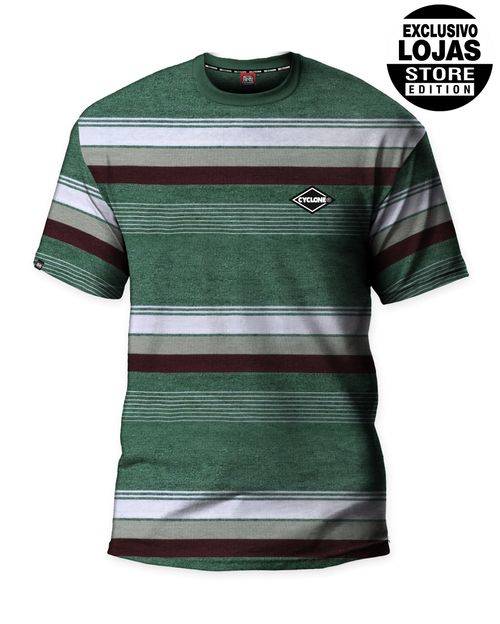 Camisa Cyclone Dif Slim Listra Zurich