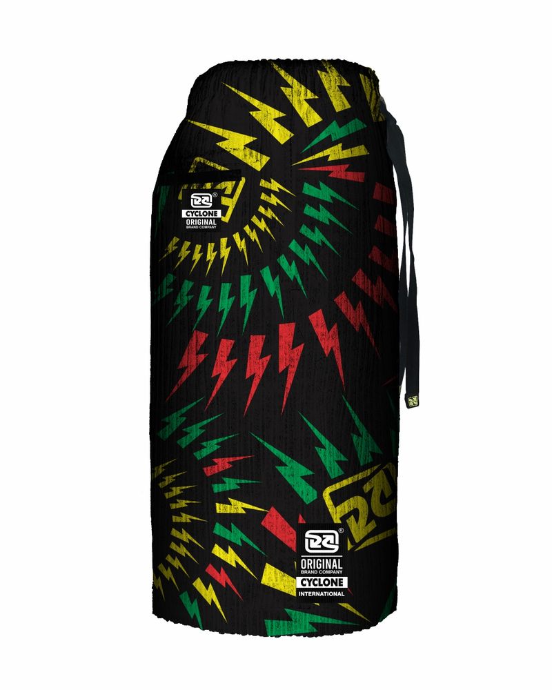 Verso-Bermuda-Cyclone-Veludo-Rasta-Bolt-Preto