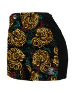 Crop-Short-Feminino-Cyclone-Veludo-Siberian-Tiger-Light-Preto-Amarelo