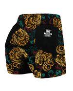 Costas-Short-Feminino-Cyclone-Veludo-Siberian-Tiger-Light-Preto-Amarelo