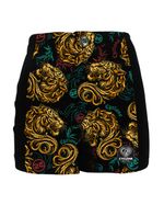 Frente-Short-Feminino-Cyclone-Veludo-Siberian-Tiger-Light-Preto-Amarelo