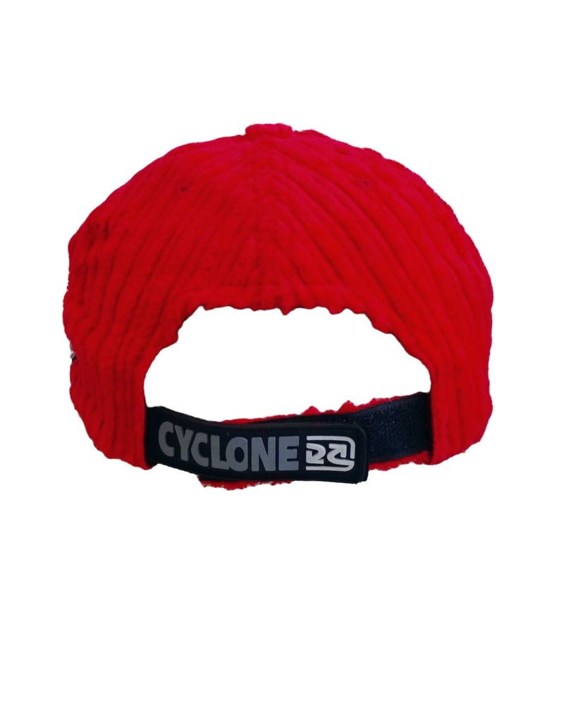 Costas-Bone-Cyclone-Veludo-Mogent-Lurex-Vermelho