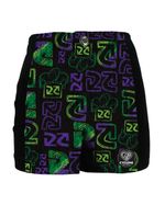 Frente-Short-Feminino-Cyclone-Veludo-Art-Joker-Light-Preto-Over