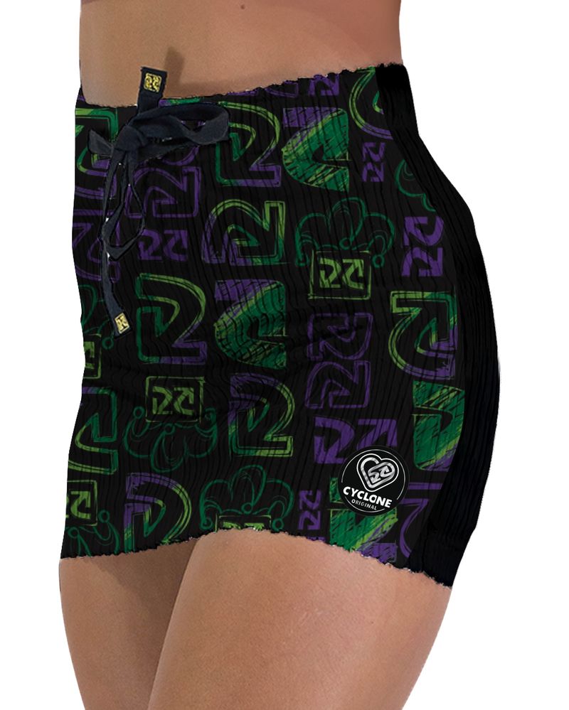 Saia-Cyclone-Veludo-Art-Joker-Heavy-Preto-Verde