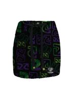 Frente-Saia-Cyclone-Veludo-Art-Joker-Heavy-Preto-Verde