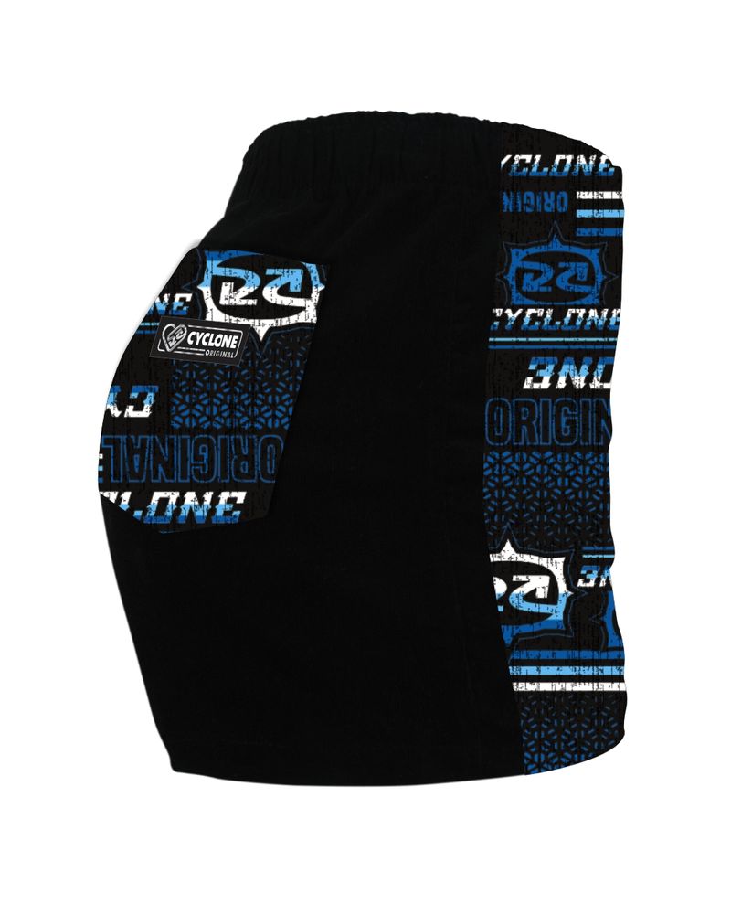 Verso-Short-Feminino-Cyclone-Veludo-Modern-Light-Preto-Azul