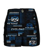 Frente-Short-Feminino-Cyclone-Veludo-Modern-Light-Preto-Azul