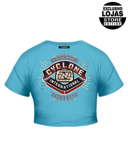 Baby Look Cyclone Cropped Signature Metal