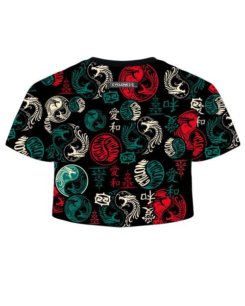 Blusa Cyclone Dif Cropped Yang Dragon