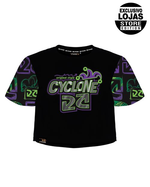 Blusa Cyclone Dif Cropped Art Joker