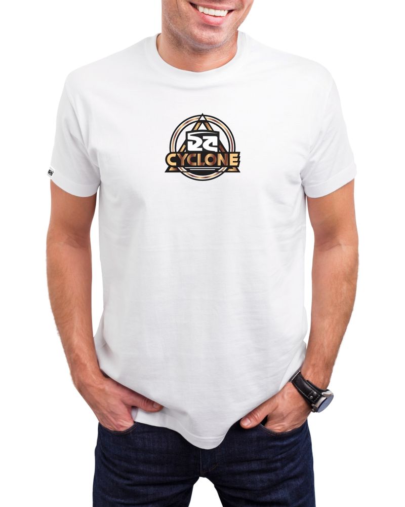 Modelo-Camisa-Cyclone-Ripple-Metal-Branco
