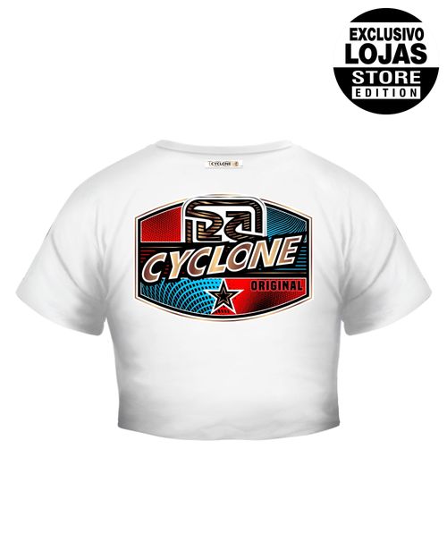 Baby Look Cyclone Cropped Michland Metal