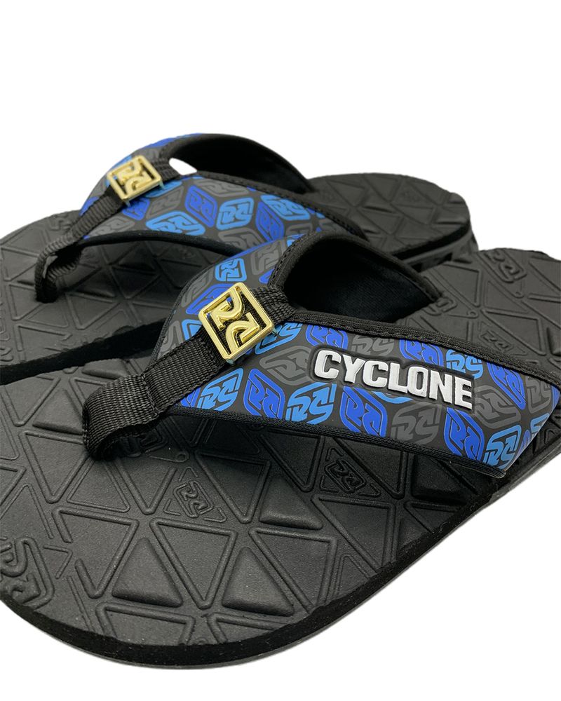 Crop-Chinelo-Cyclone-Premium-Setas-Cubes-Azul
