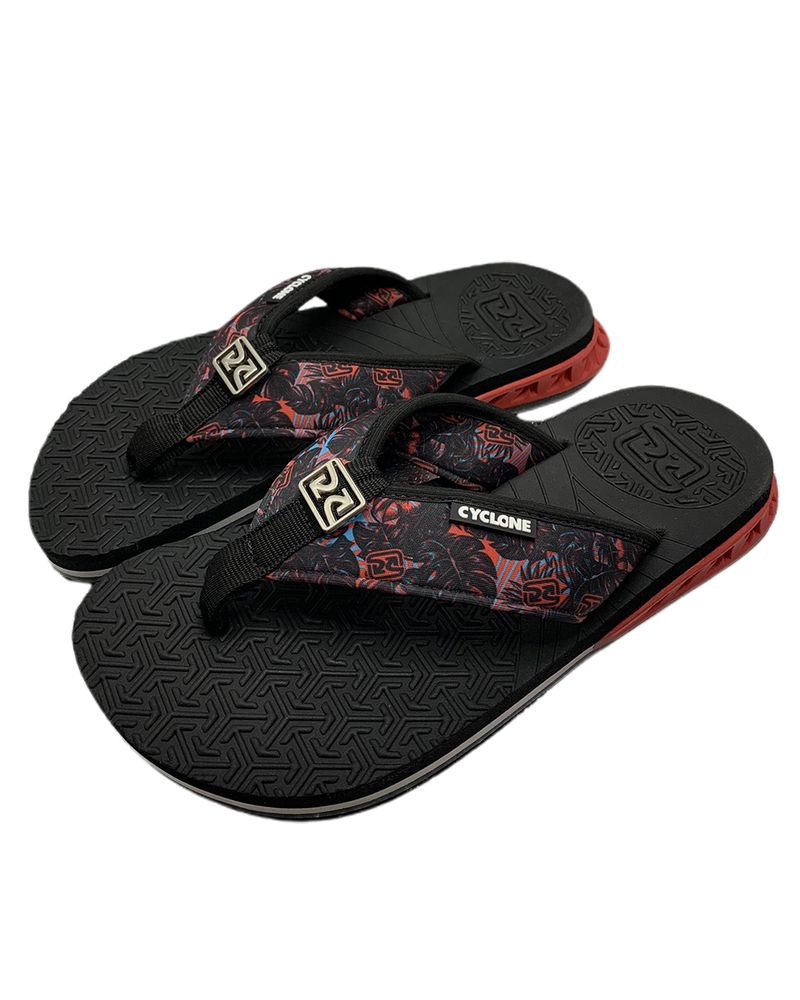 Cima-Chinelo-Cyclone-Premium-Tropical-Wave-Vermelho