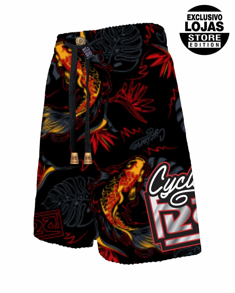 Bermuda-Cyclone-Veludo-Fire-Carpa-Preto-Vermelho