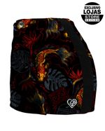 Crop-Short-Feminino-Cyclone-Veludo-Fire-Carpa-Light-Preto-Vermelho