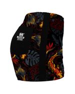 Verso-Short-Feminino-Cyclone-Veludo-Fire-Carpa-Light-Preto-Vermelho