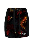 Frente-Saia-Cyclone-Veludo-Fire-Carpa-Light-Preto-Vermelho