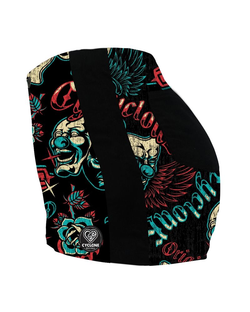 Lateral-Short-Feminino-Cyclone-Veludo-Chicano-Tattoo-Light-Preto-Vermelho