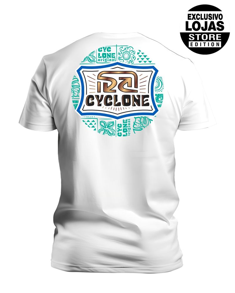 Camisa-Cyclone-Polinesian-Metal-Branco