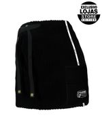 Crop-Saia-Cyclone-Veludo-Relax-Cargo-Pocket-Vivo-Heavy-Preto