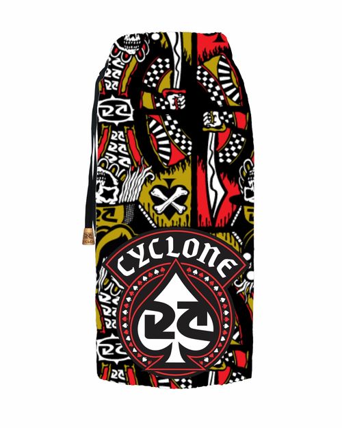 Bermuda Cyclone Veludo Skull Lucky