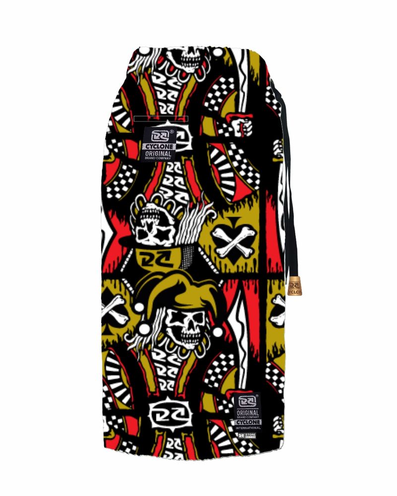 Verso-Bermuda-Cyclone-Veludo-Skull-Lucky-Preto-Vermelho