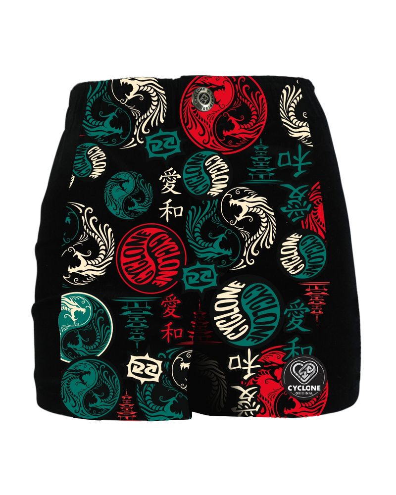 Frente-Short-Feminino-Cyclone-Veludo-Yang-Dragon-Light