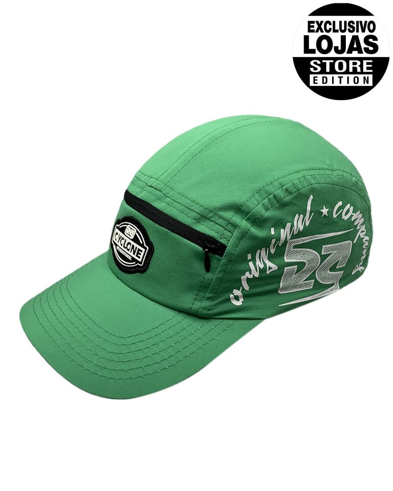 Bone-Cyclone-Microfibra-Pocket-Zip-Graff-Verde