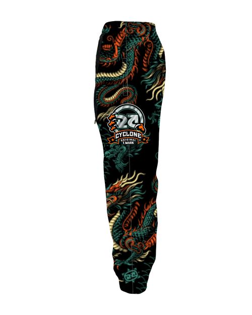 Calça Cyclone Veludo Shaolin Dragon