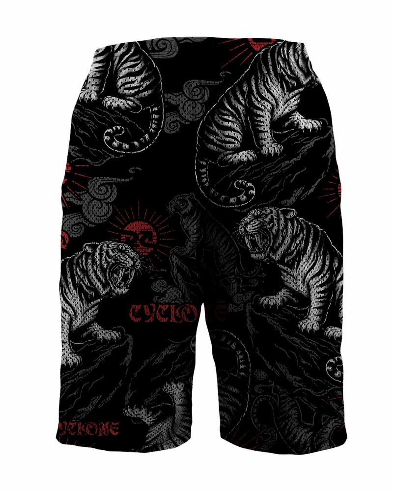 Costas-Bermuda-Cyclone-Dry-Basket-One-Face-Oriental-Tiger-Preto-Vermelho