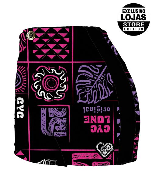 Short Feminino Cyclone Veludo Polinesian Light