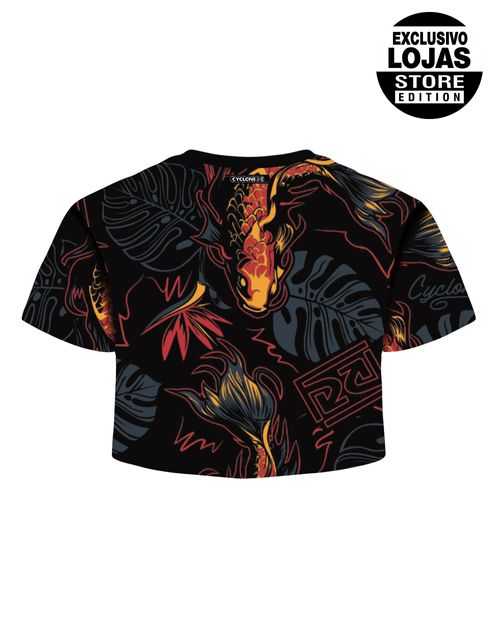 Blusa Cyclone Dif Cropped Fire Carpa