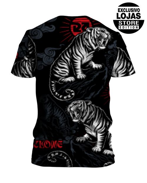 Camisa Cyclone Dif Full Oriental Tiger