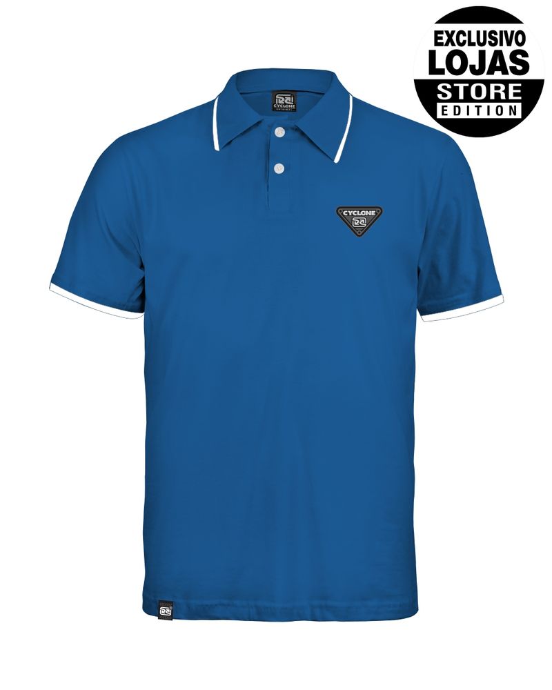 Camisa-Cyclone-Polo-Piquet-Stretch-Azul-Celeste