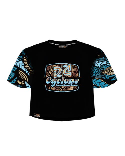 Blusa Cyclone Dif Cropped Turtle Maori