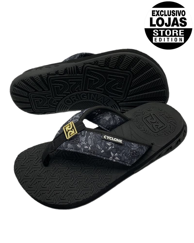 Chinelo-Cyclone-Premium-Mega-Flowers-Preto
