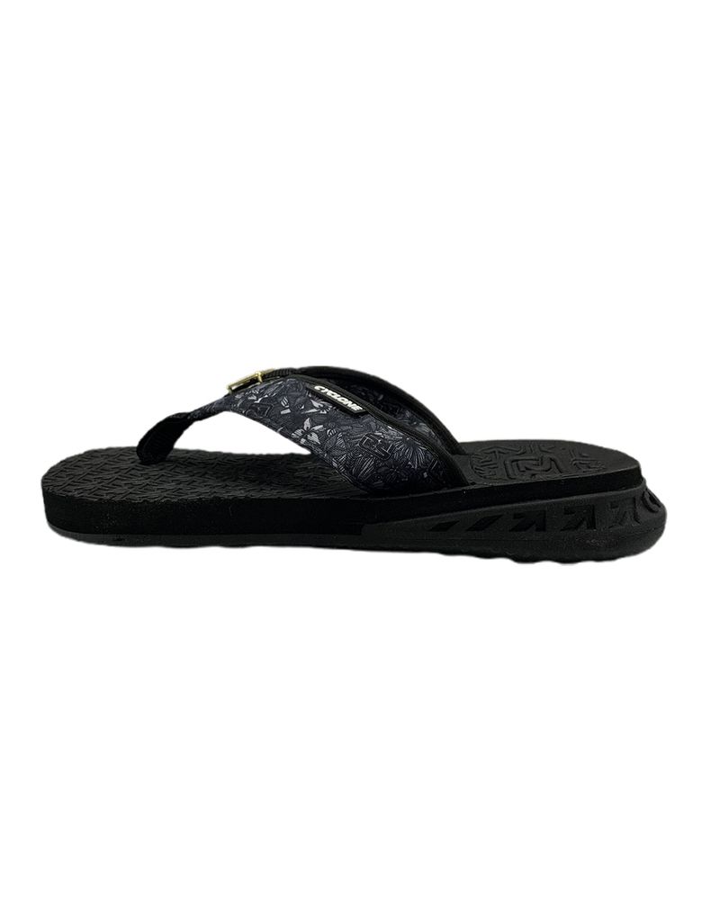 Lateral-Chinelo-Cyclone-Premium-Mega-Flowers-Preto