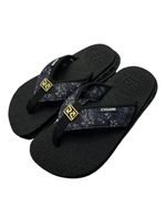 Frente-Chinelo-Cyclone-Premium-Mega-Flowers-Preto