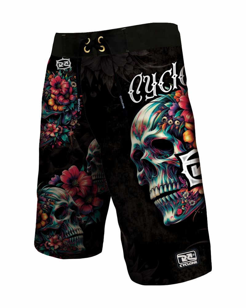 Bermuda-Cyclone-Agua-Stretch-Long-Skull-Preto