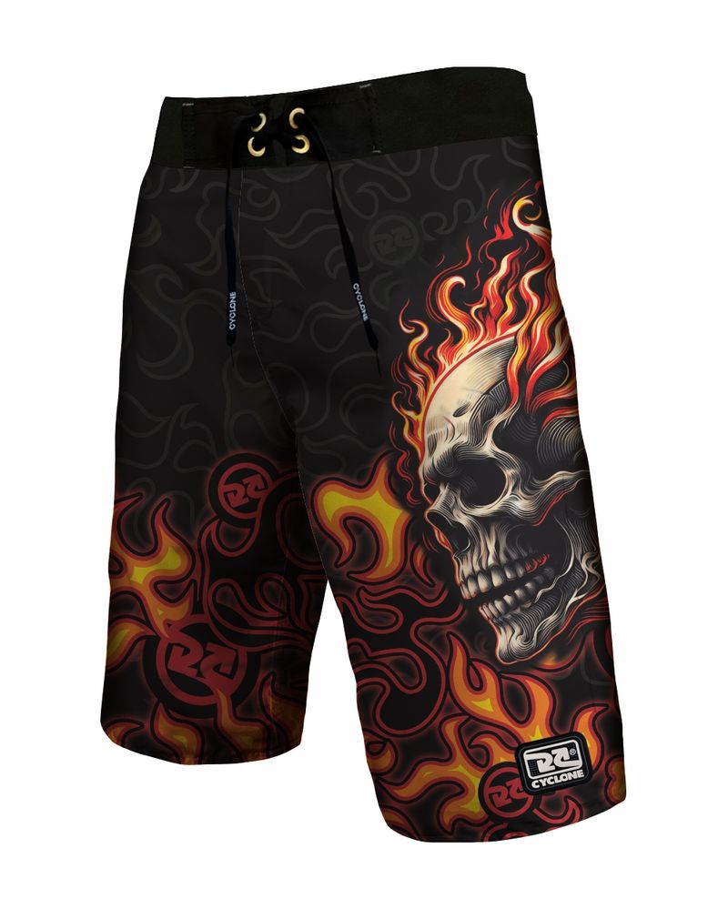 Bermuda-Cyclone-Agua-Stretch-Long-Skull-Fire-Preto